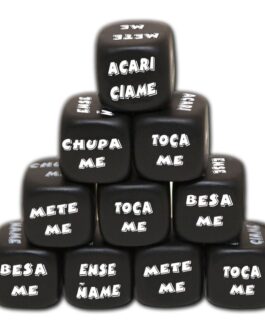 Diabo Apimentado – Dados de Ação Pretos