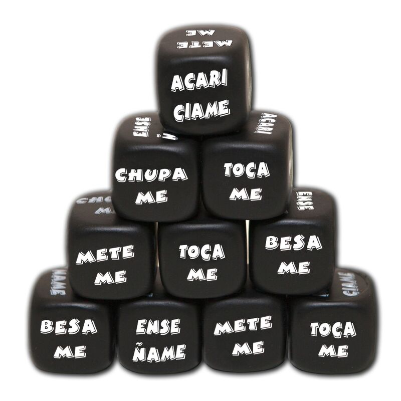 Diabo Apimentado - Dados de Ação Pretos