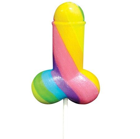 ORGULHO - SPENCER & FLEETWOOD GALO ARCO-ÍRIS PIRULITO LGBT