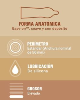 DUREX – CAMISINHAS COM SENSAÇÃO REAL SEM LÁTEX – 12 UNIDADES