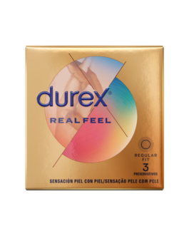 DUREX – CAMISINHAS COM SENSAÇÃO REAL – 3 UNIDADES
