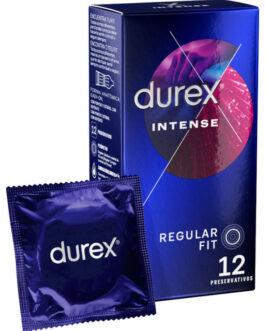 DUREX – ORGÁSMICO INTENSO 12 UNIDADES