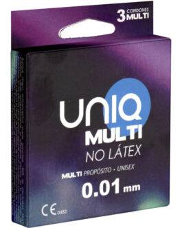 UNIQ – MULTI CAMISINHAS SEM LÁTEX – 3 UNIDADES