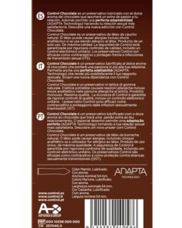 CONTROLE – CAMISINHAS DE CHOCOLATE ADAPTA 12 UNIDADES