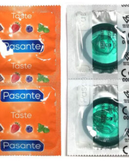 PASANTE – CAMISINHAS SABOR MENTA, PACOTE COM 144 UNIDADES
