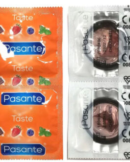 PASANTE – CAMISINHAS SABOR CHOCOLATE TEMPTATION – PACOTE COM 144 UNIDADES
