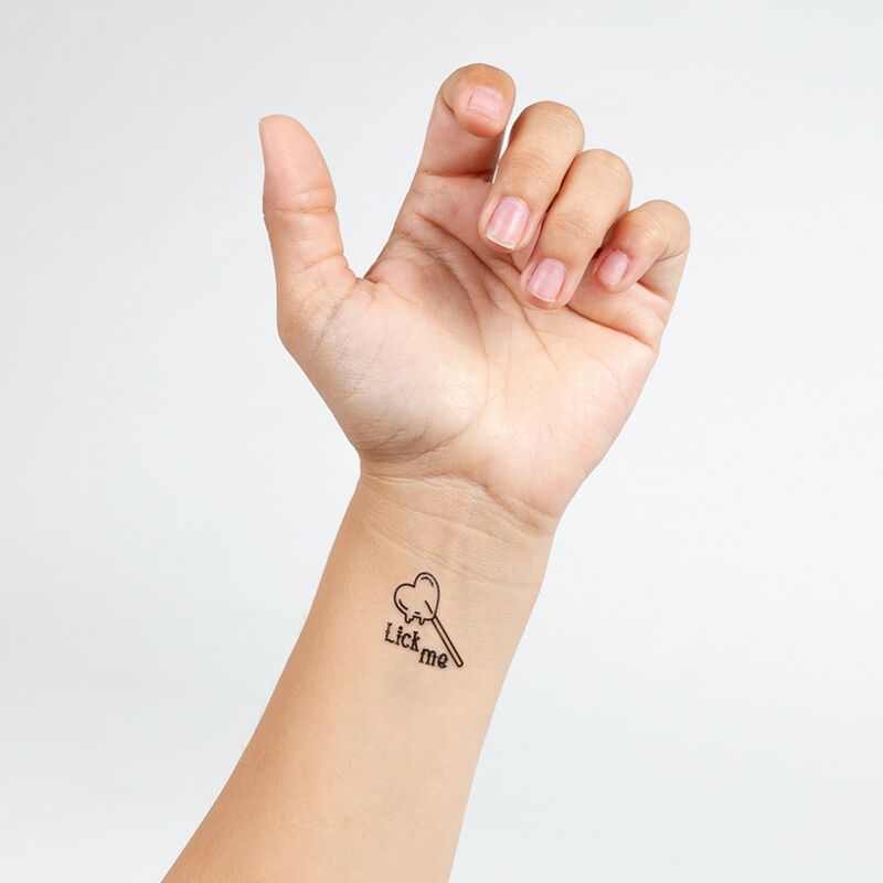 SECRET PLAY - CONJUNTO DE 10 TATUAGENS TEMPORÁRIAS DA COLEÇÃO DE DOCES - Image 3