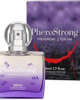 PHEROSTRONG – PERFUME DE FEROMÔNIOS J PARA ELE 50 ML