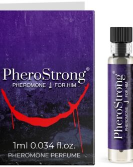 PHEROSTRONG – PERFUME DE FEROMÔNIOS J PARA ELE 1 ML