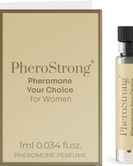 PHEROSTRONG – PERFUME DE FEROMÔNIOS, SUA ESCOLHA PARA MULHERES, 1 ML
