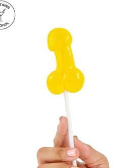 SECRETPLAY – PIRULITO DE PÊNIS COM ABACAXI COLADA ALCOÓLICO