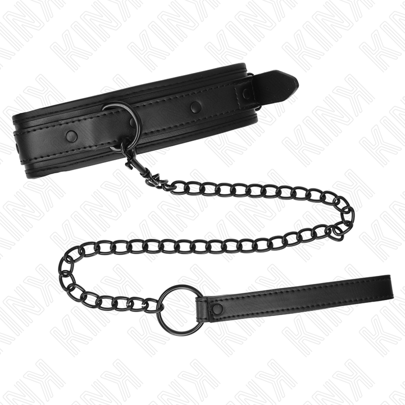 KINK - COLEIRA DE NEOPRENE PARA BONDAGE MODELO 2 COM CINTO 78 CM AJUSTÁVEL 37,5 X 49,5 CM - Image 4