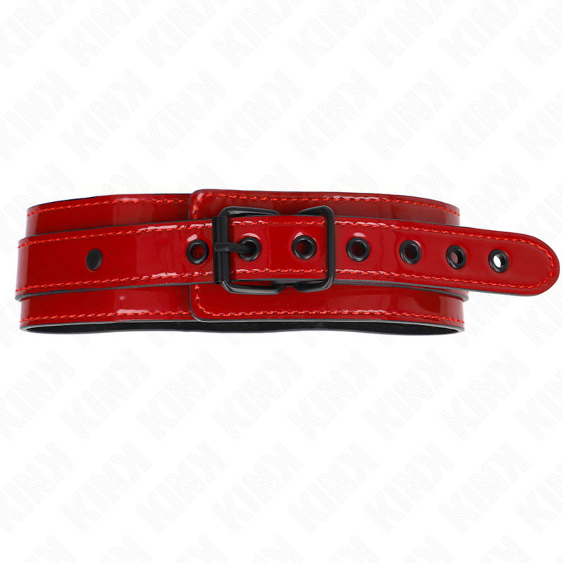 KINK - COLAR AJUSTÁVEL VERMELHO VINHO 37,5-49,5 CM X 5 CM - Image 3