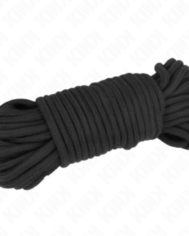 KINK – CORDA DE ALGODÃO 20 METROS PRETA
