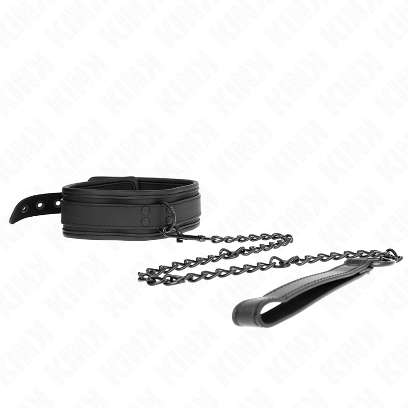 KINK - COLEIRA DE NEOPRENE PARA BONDAGE MODELO 1 COM CINTO 78 CM AJUSTÁVEL 37,5 X 49,5 CM - Image 3