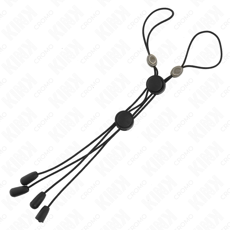 KINK - PRESILHAS DE MAMILO COM DETALHES EM PRETO E ELÁSTICO PRETO