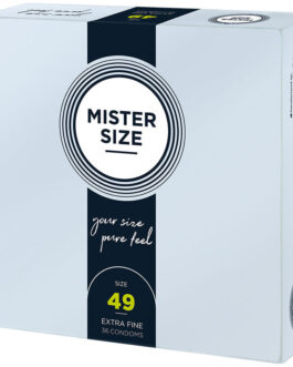MISTER SIZE – CAMISINHA TAMANHO P 49 MM (36 UNIDADES)