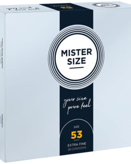 MISTER SIZE – CAMISINHA TAMANHO M 53 MM (36 UNIDADES)