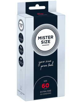 MISTER SIZE – CAMISINHA TAMANHO XL 60 MM (10 UNIDADES)