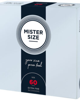 MISTER SIZE – CAMISINHA TAMANHO XL 60 MM (36 UNIDADES)
