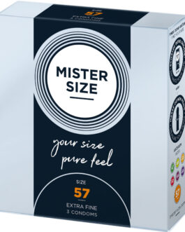 MISTER SIZE – CAMISINHA TAMANHO G 57 MM (3 UNIDADES)