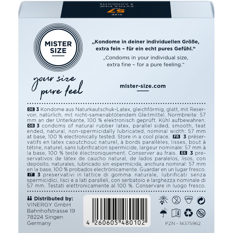 MISTER SIZE - CAMISINHA TAMANHO G 57 MM (3 UNIDADES) - Image 3