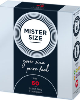 MISTER SIZE – CAMISINHA TAMANHO XL 60 MM (3 UNIDADES)