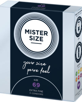 MISTER SIZE – CAMISINHAS TAMANHO XXXL 69 MM (3 UNIDADES)