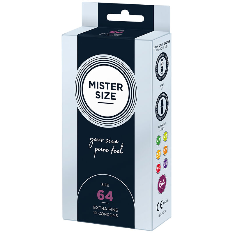 MISTER SIZE - CAMISINHAS TAMANHO XXL 64 MM (10 UNIDADES) - Image 2