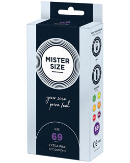 MISTER SIZE – CAMISINHAS TAMANHO XXXL 69 MM (10 UNIDADES)