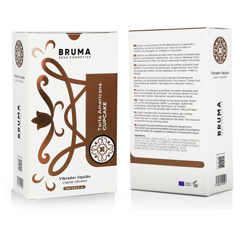 BRUMA - VIBRADOR LÍQUIDO ULTRA DESLIZANTE CUPCAKE 15 ML - Image 7
