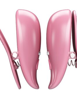 PRETTY LOVE – CAILEY PRESILHAS DE MAMILO 10 VIBRAÇÕES CONTROLE REMOTO ROSA