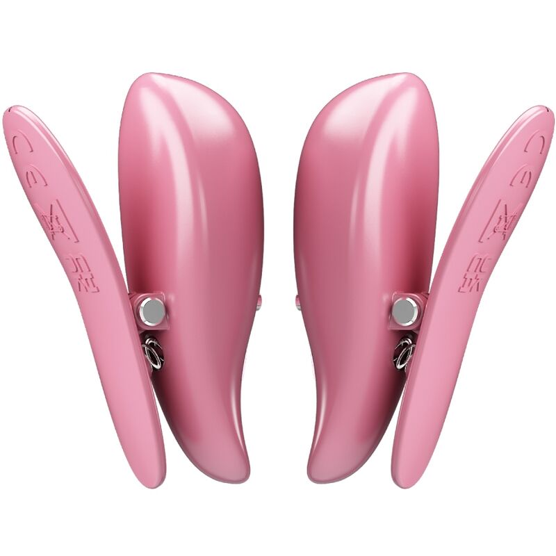 PRETTY LOVE - CAILEY PRESILHAS DE MAMILO 10 VIBRAÇÕES CONTROLE REMOTO ROSA - Image 3