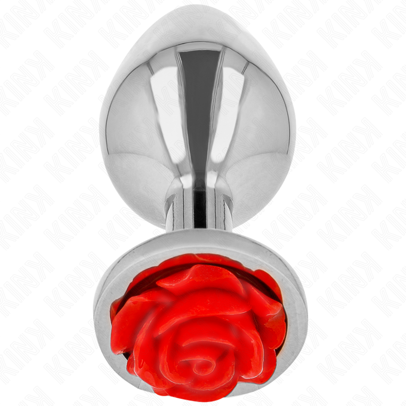 KINK - PLUG ANAL ROSA VERMELHA TAMANHO M - Image 2