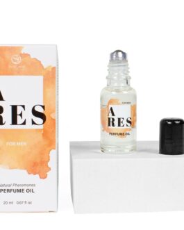 SECRETPLAY – ARES PERFUME NATURAL COM FEROMÔNIOS EM ÓLEO PARA HOMENS 20 ML