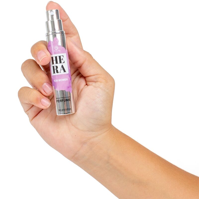 SECRETPLAY - HERA PERFUME NATURAL COM FEROMÔNIOS TAMANHO VIAGEM PARA MULHERES 10 ML - Image 3