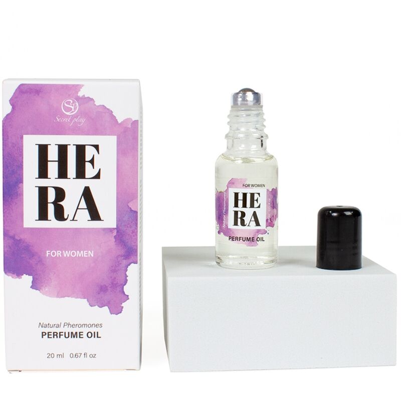 SECRETPLAY - HERA PERFUME NATURAL COM FEROMÔNIOS EM ÓLEO PARA MULHERES 20 ML - Image 2