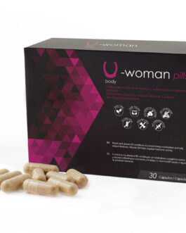 500 COSMÉTICOS – U-WOMAN AUMENTA A LIBIDO FEMININA – 30 CÁPSULAS