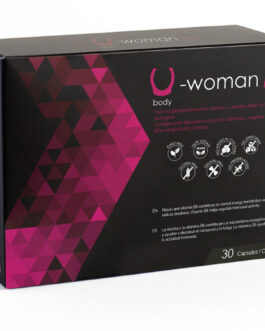 500 COSMÉTICOS – U-WOMAN AUMENTA A LIBIDO FEMININA – 30 CÁPSULAS