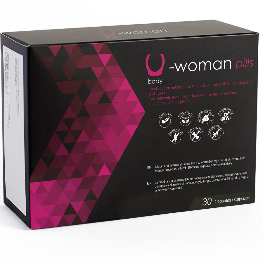 500 COSMÉTICOS - U-WOMAN AUMENTA A LIBIDO FEMININA - 30 CÁPSULAS - Image 2