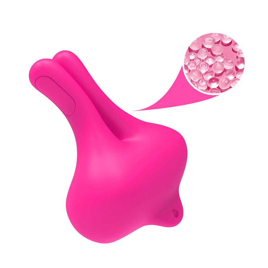 ARMONY - PRESILHAS MAGNÉTICAS DE MAMILO VIBRATÓRIAS EM FORMATO DE COELHO ROSA - Image 8