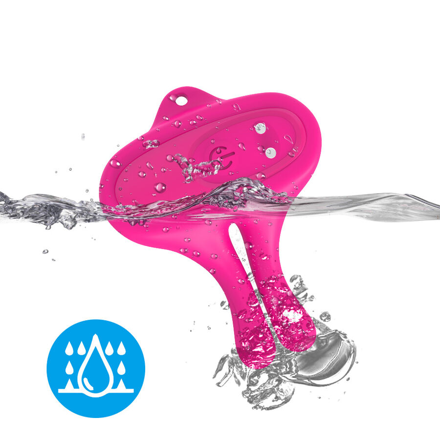 ARMONY - PRESILHAS MAGNÉTICAS DE MAMILO VIBRATÓRIAS EM FORMATO DE COELHO ROSA - Image 4