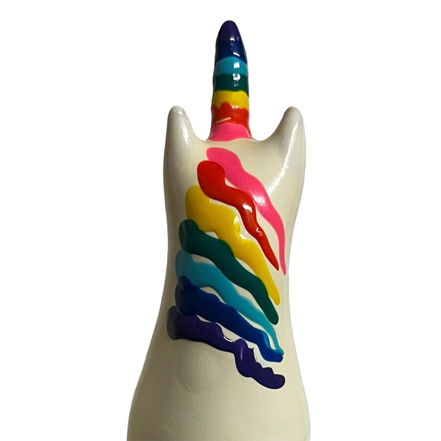 CONDOMERIE - CAMISINHAS DE UNICÓRNIO ARCO-ÍRIS PINTADAS À MÃO - Image 2
