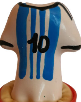 CONDOMERIE – CAMISINHAS DE BRINQUEDO PINTADAS À MÃO COM A CAMISA DO MESSI Nº 10