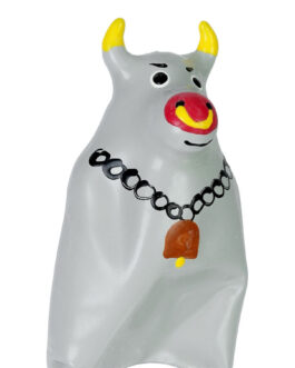 CONDOMERIE – CAMISINHAS DE DESTAQUE PINTADA À MÃO, MODELO GREY BULL XL