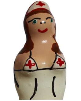 CONDOMERIE – CAMISINHAS DE ENFERMEIRA MORENA PINTADA À MÃO
