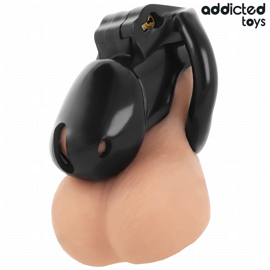 Brinquedos para viciados trancados - Gaiola peniana Mindnight Cell tamanho P - Image 3