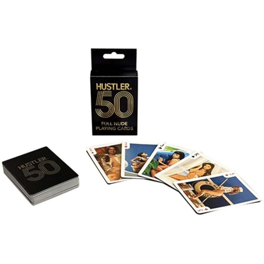 KHEPER GAMES - HUSTLER 50 CARTAS DE JOGO COM NUIDES COMPLETOS