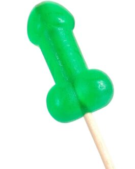 SECRETPLAY – PIRULITO DE BALA DE MENTA EM FORMATO DE PÊNIS COM EFEITO REFRESCANTE