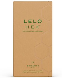 LELO – HEX CAMISINHAS ORGÂNICAS – CAIXA COM 12 UNIDADES